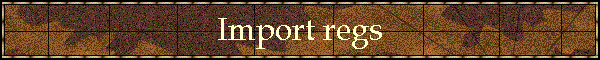Import regs